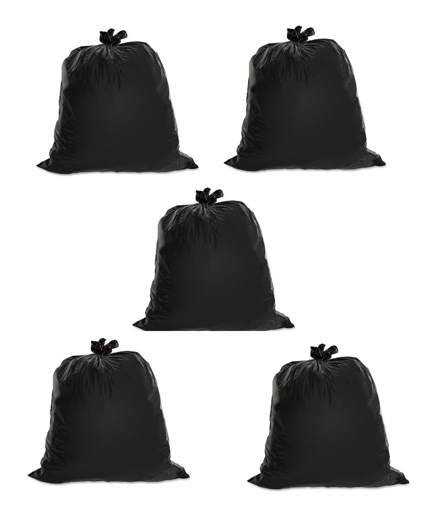 Pack of 150 Small Size Garbage Bags (25 micron, 19''x21'' Bio