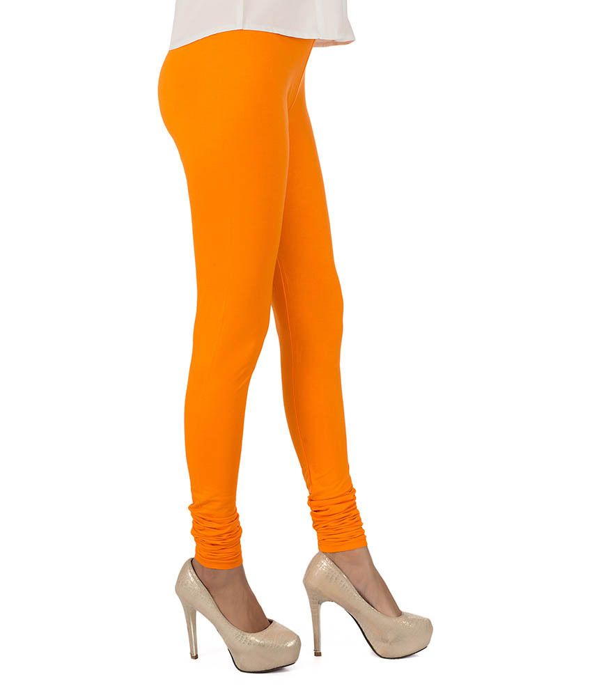 light orange leggings