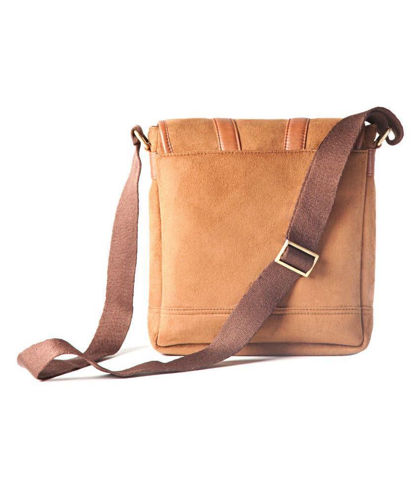 Buy Atorse Tan Sling Bag at Best Prices in India - Snapdeal