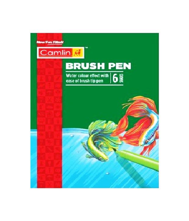 camlin brush pen 24 shades mrp