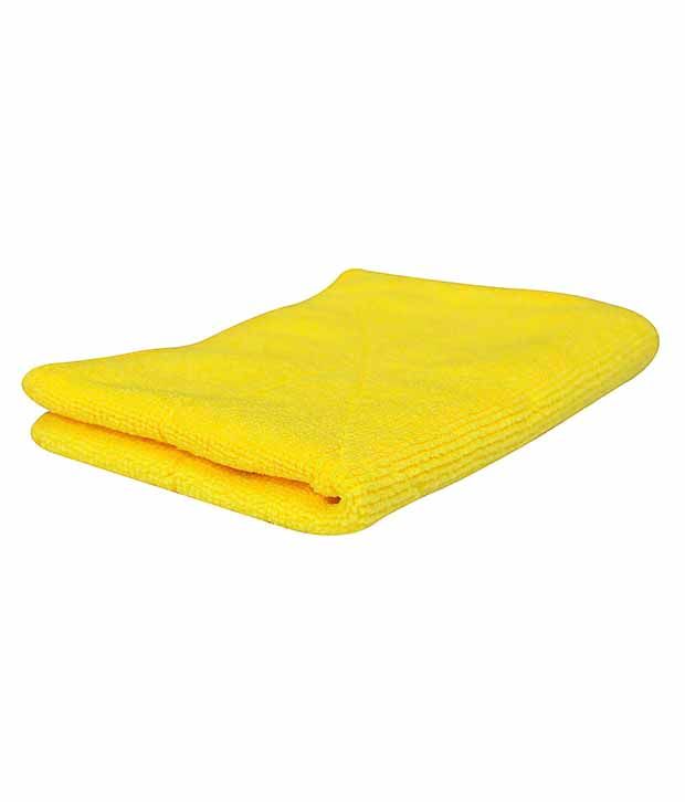 Softspun Yellow Microfiber Home, Kitchen, Bathroom Dusting & Cleaning ...