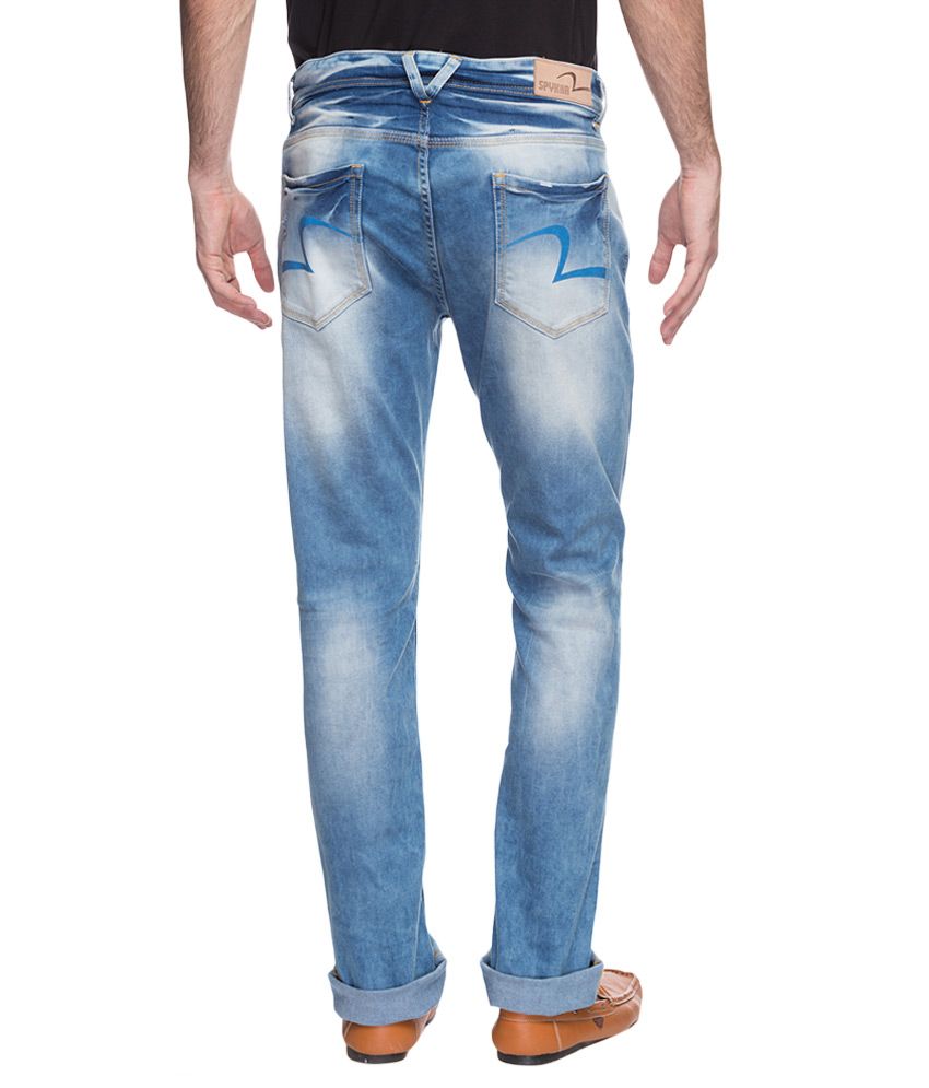 spykar slim men blue jeans