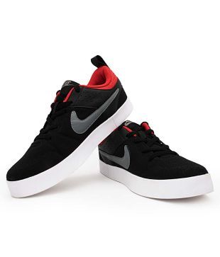 nike black canvas shoes