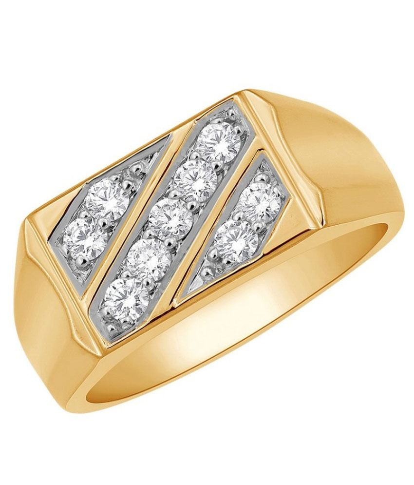 Atjewel 18kt Diamonds Gold Ring