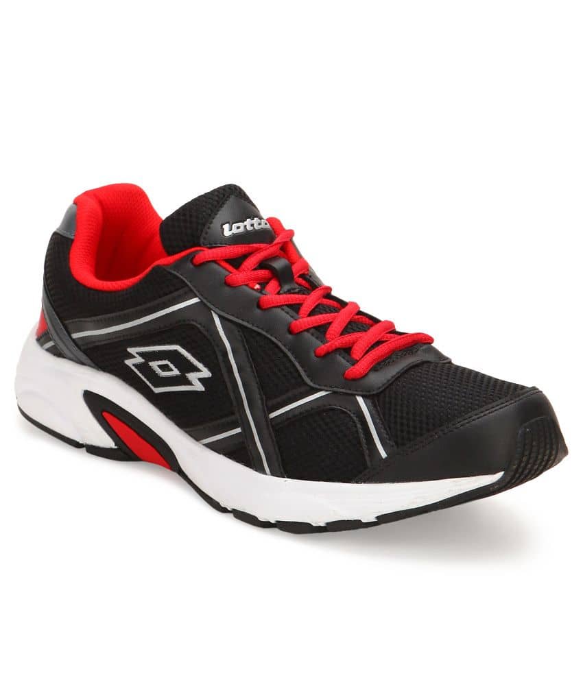 Lotto Zest Black Sport Shoes - Buy Lotto Zest Black Sport ...
