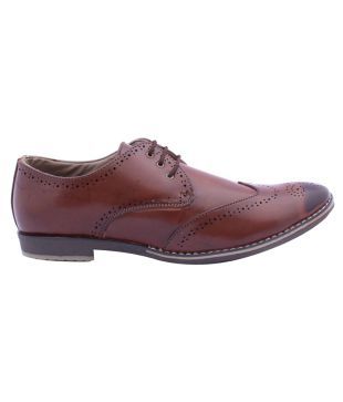 Goose Brown Formal Shoes Price in India 