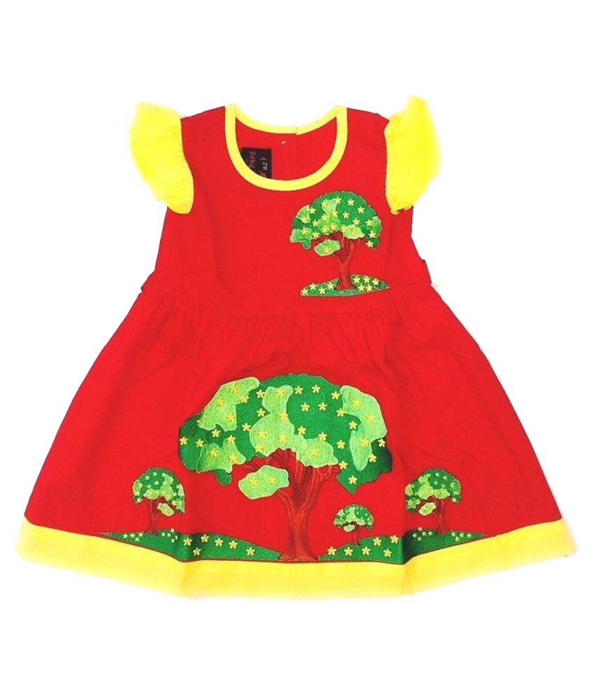 Bebe Bleu Red Frock Buy Bebe Bleu Red Frock Online At Low Price Snapdeal