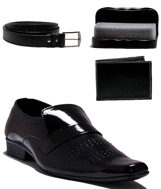 AT Classic Black Formal Shoes Price in India Buy AT Classic Black