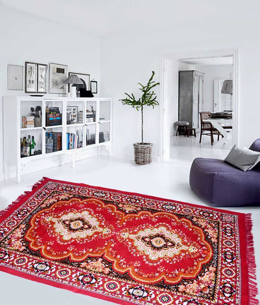     			Aazeem Polyester Carpet 4x6 Ft.