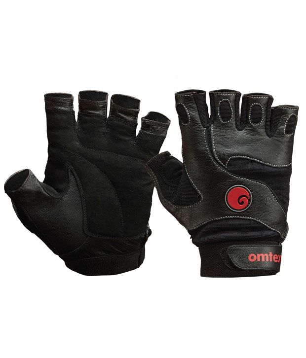     			Omtex Men Canvas Gym Gloves