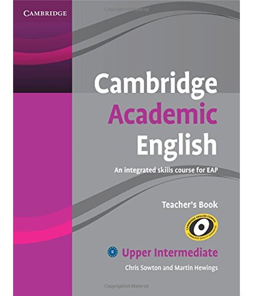 Cambridge Academic English B2 Upper Intermediate Teachers Book: Buy ...