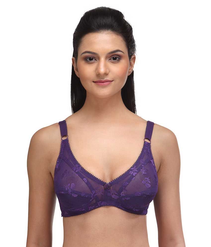 Purple net bra Clearance