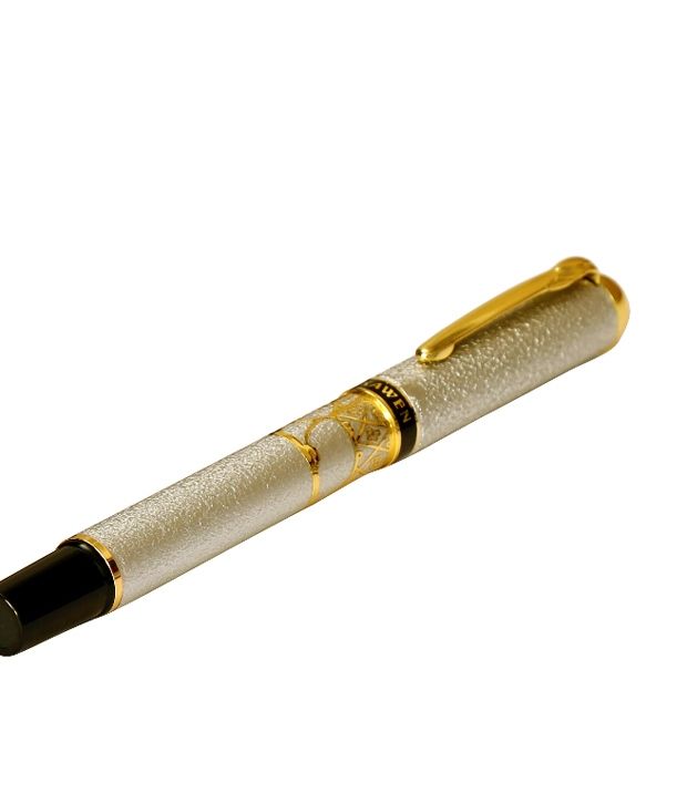 Hayman Dikawen 24 Ct Gold Plated Designer Roller Ball Pen With Box (P