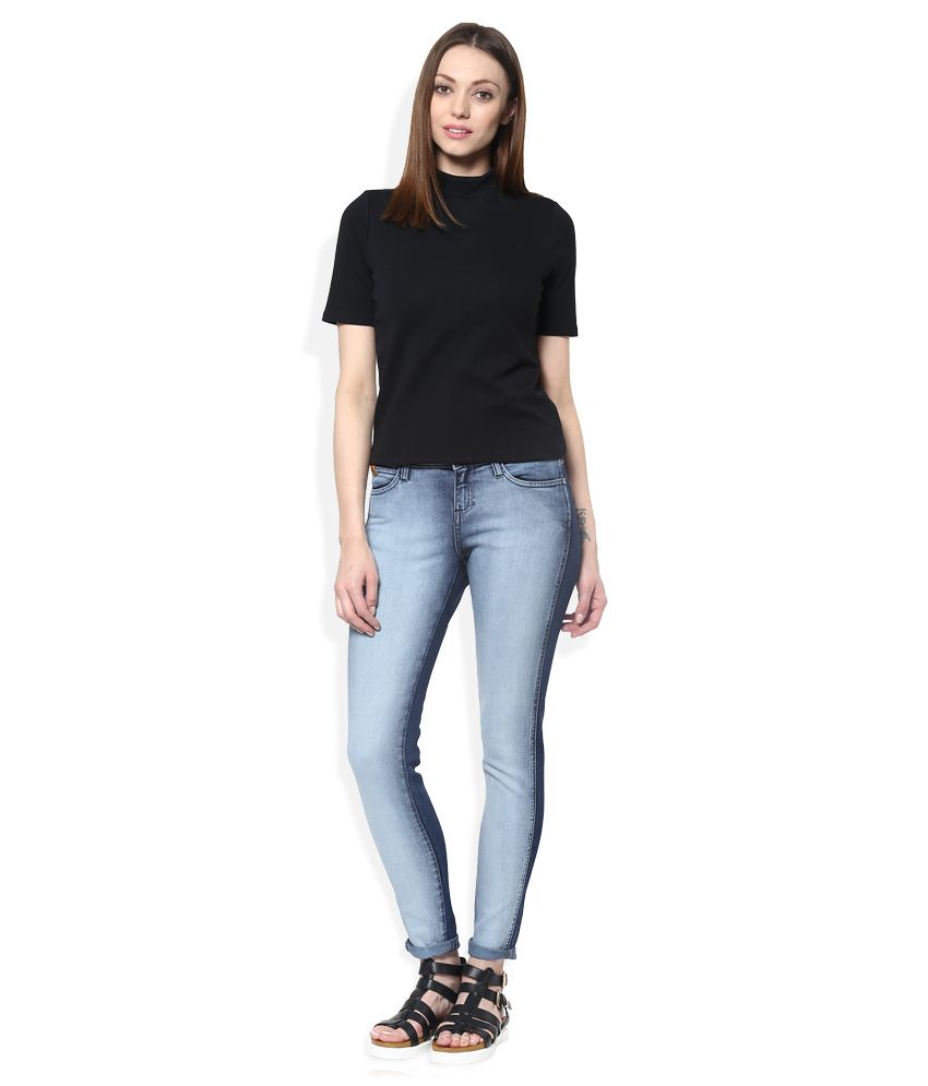 2 tone skinny jeans