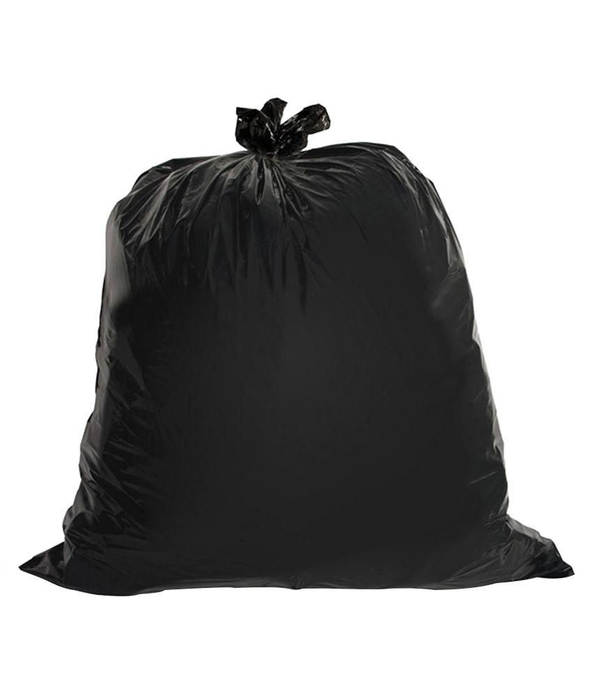 SMG Black Plastic Garbage Bag Pack of 30 Buy Online at