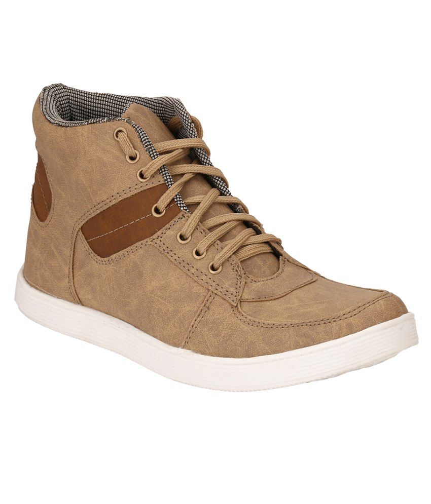 tan canvas shoes