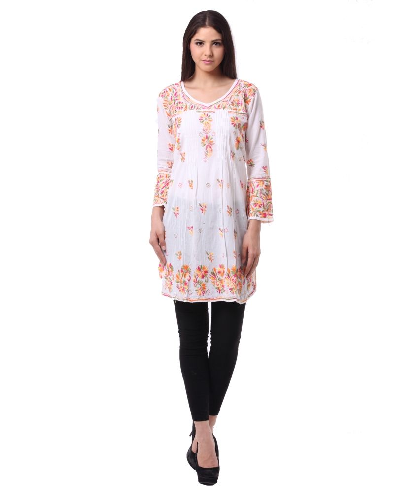 anarkali cotton kurti