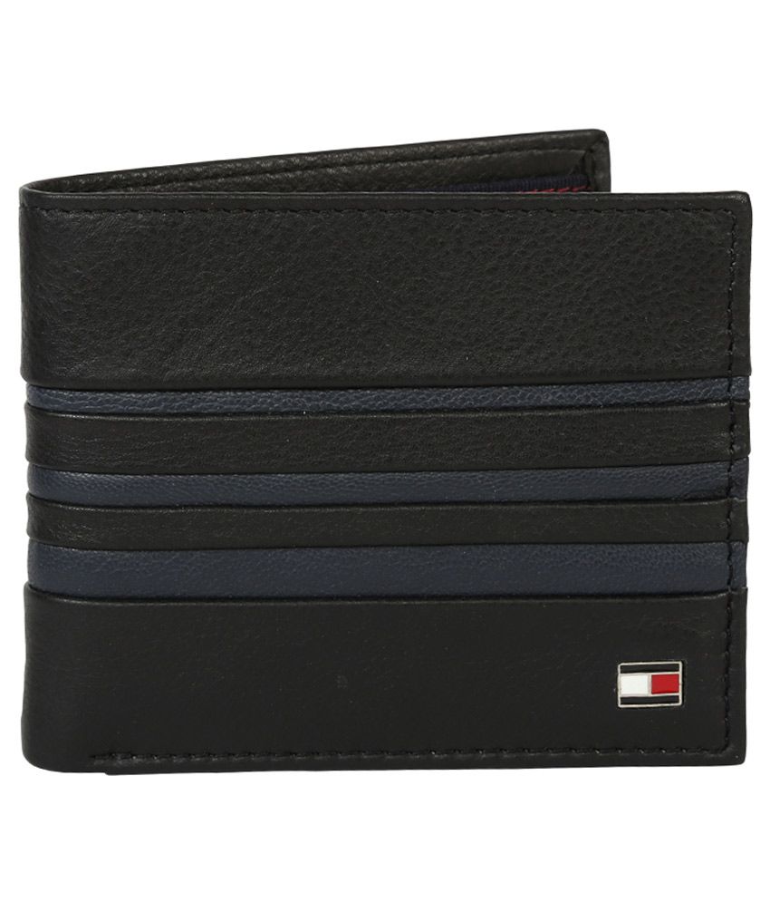 Tommy Hilfiger Casual Black Bi-Fold Leather Wallet for Men: Buy Online at Low Price in India ...