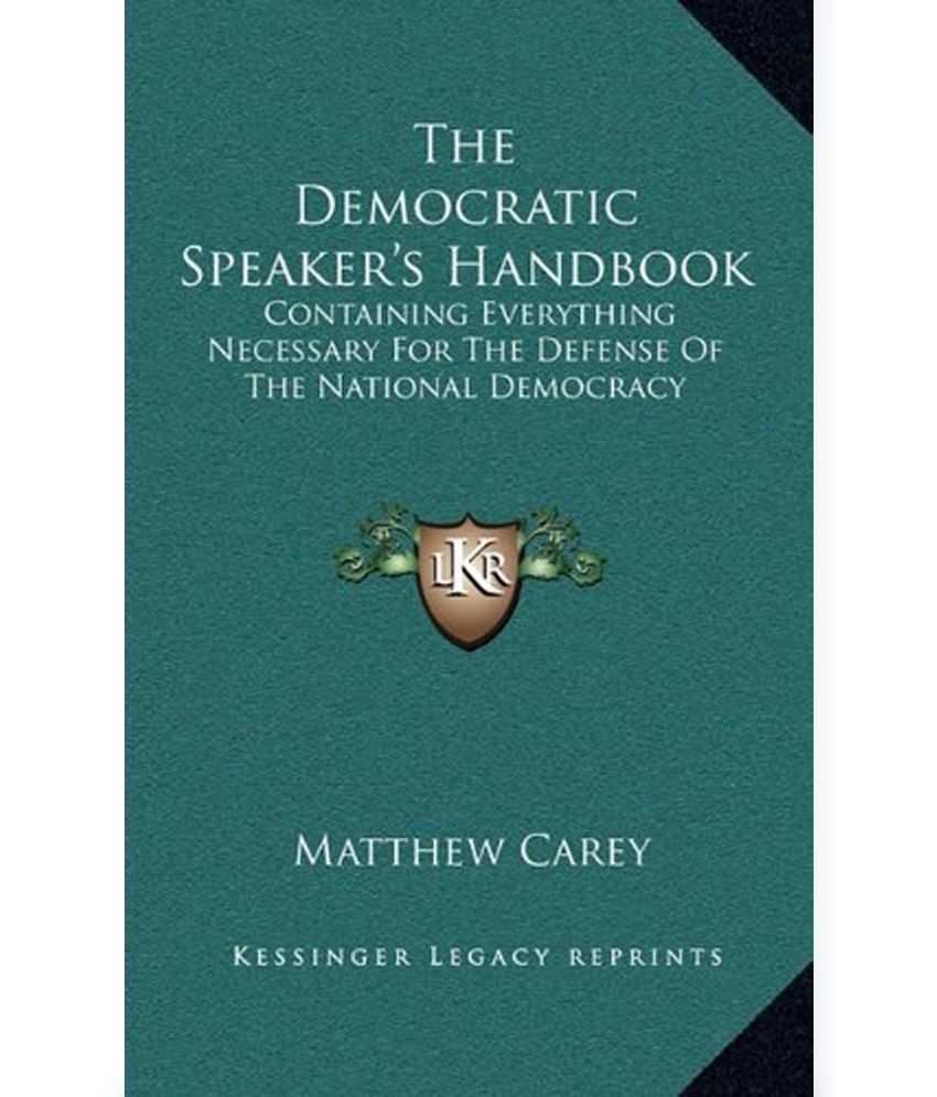 https://n4.sdlcdn.com/imgs/b/o/x/The-Democratic-Speaker-s-Handbook-SDL691841748-1-cfb05.jpg