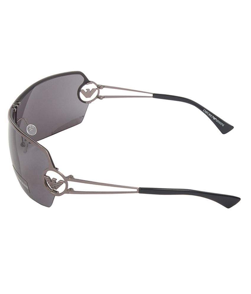 Emporio Armani Black Wrap Around Sunglasses Buy Emporio Armani Black 