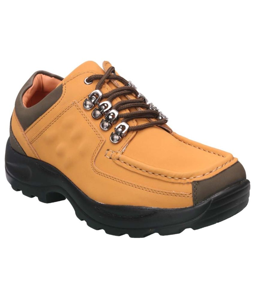 Action Shoes Beige Outdoor Shoes - Buy 