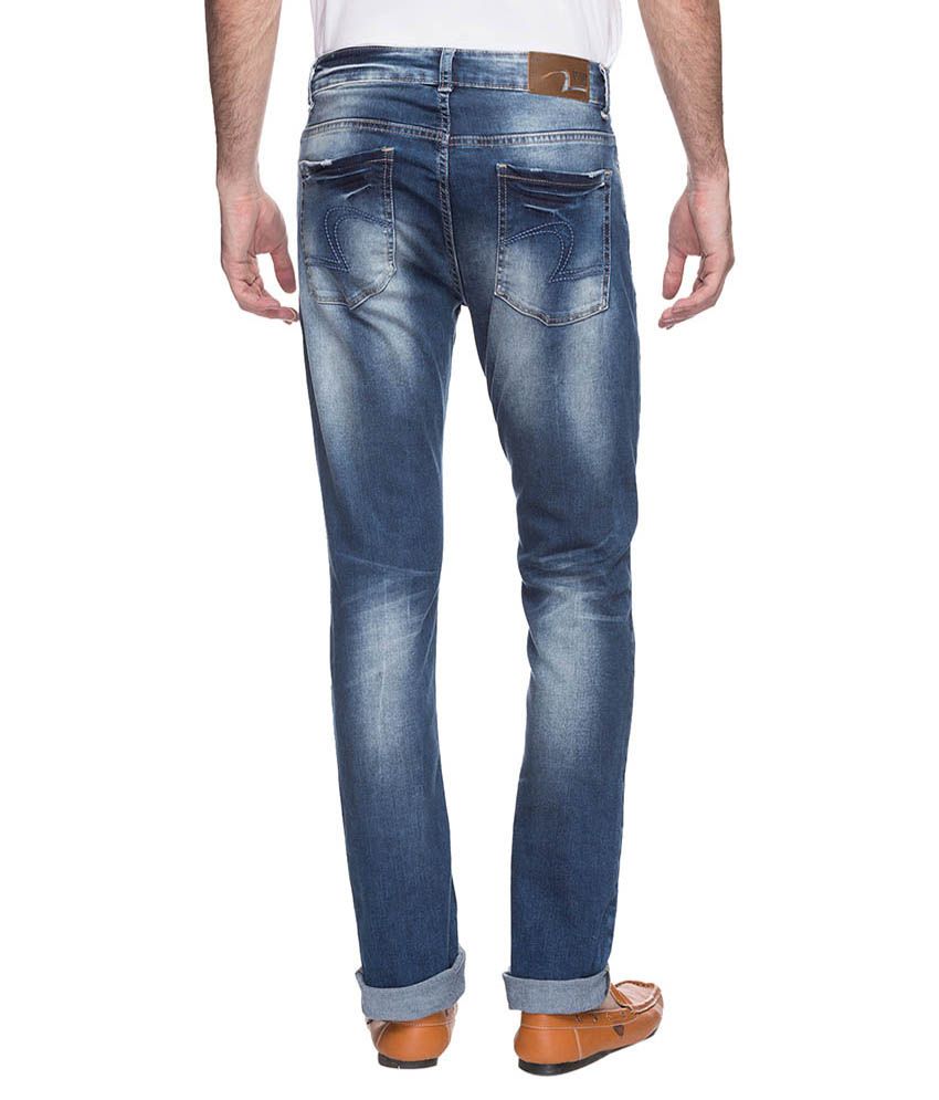 spykar slim men blue jeans