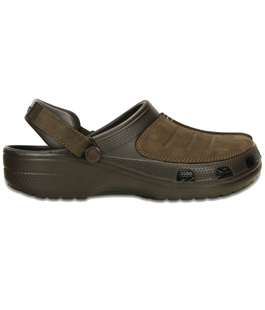  Crocs  Roomy Fit Brown Floater Sandals  Buy Crocs  Roomy 