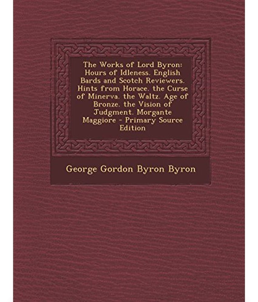 The Works Of Lord Byron Buy The Works Of Lord Byron Online - 