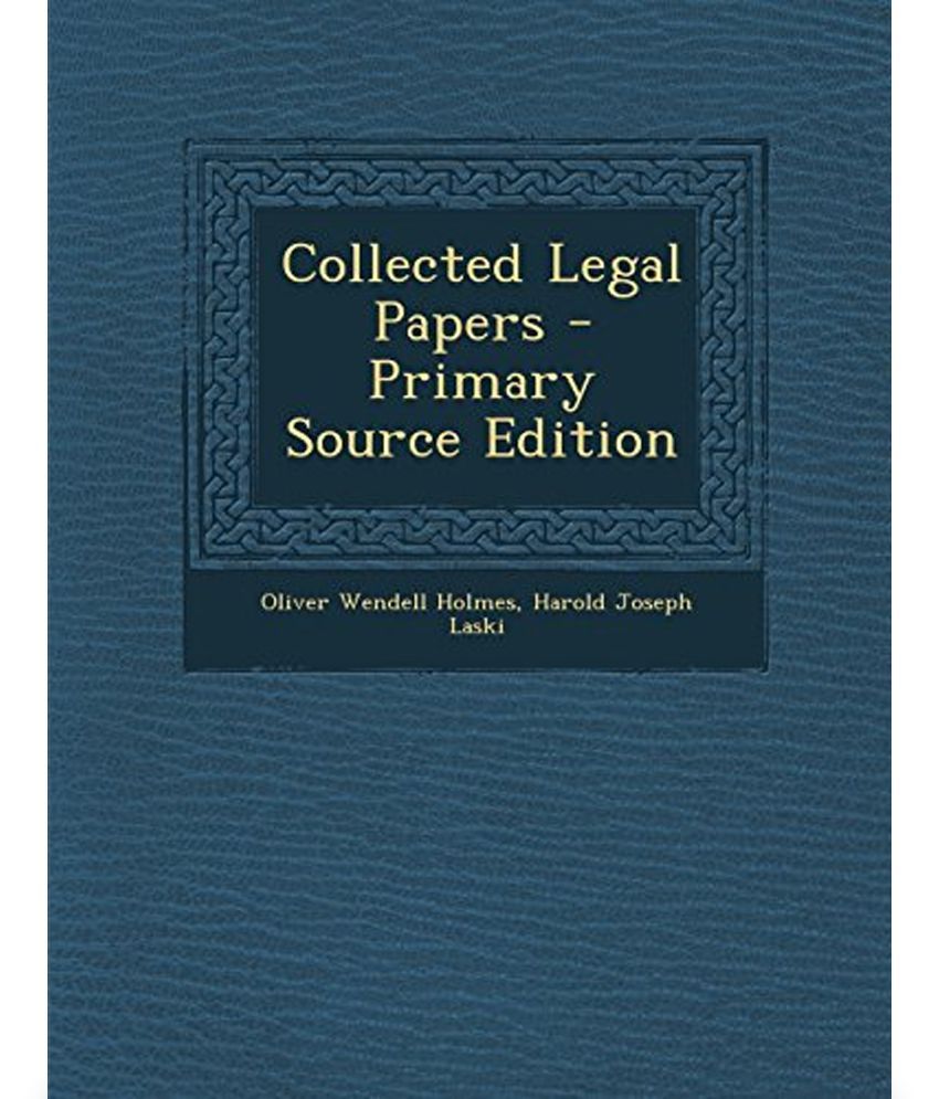 Collected Legal Papers Buy Collected Legal Papers Online at Low Price