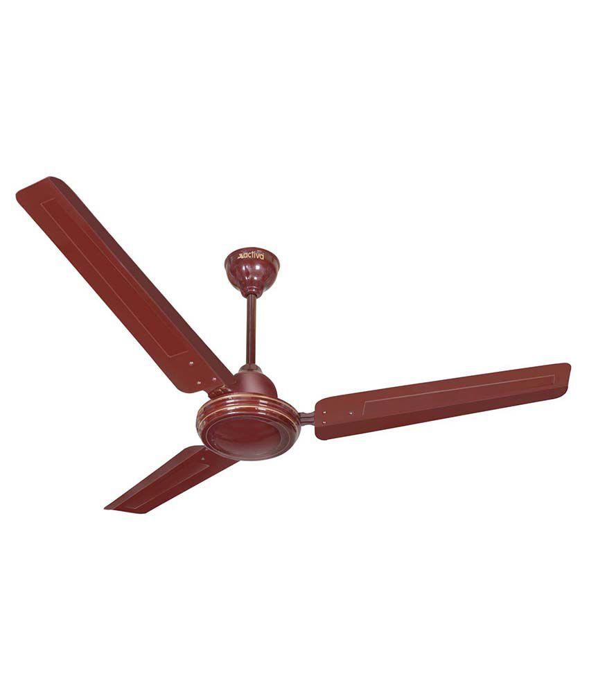 Activa 1200 mm 5 star Bold Ceiling Fan-Brown