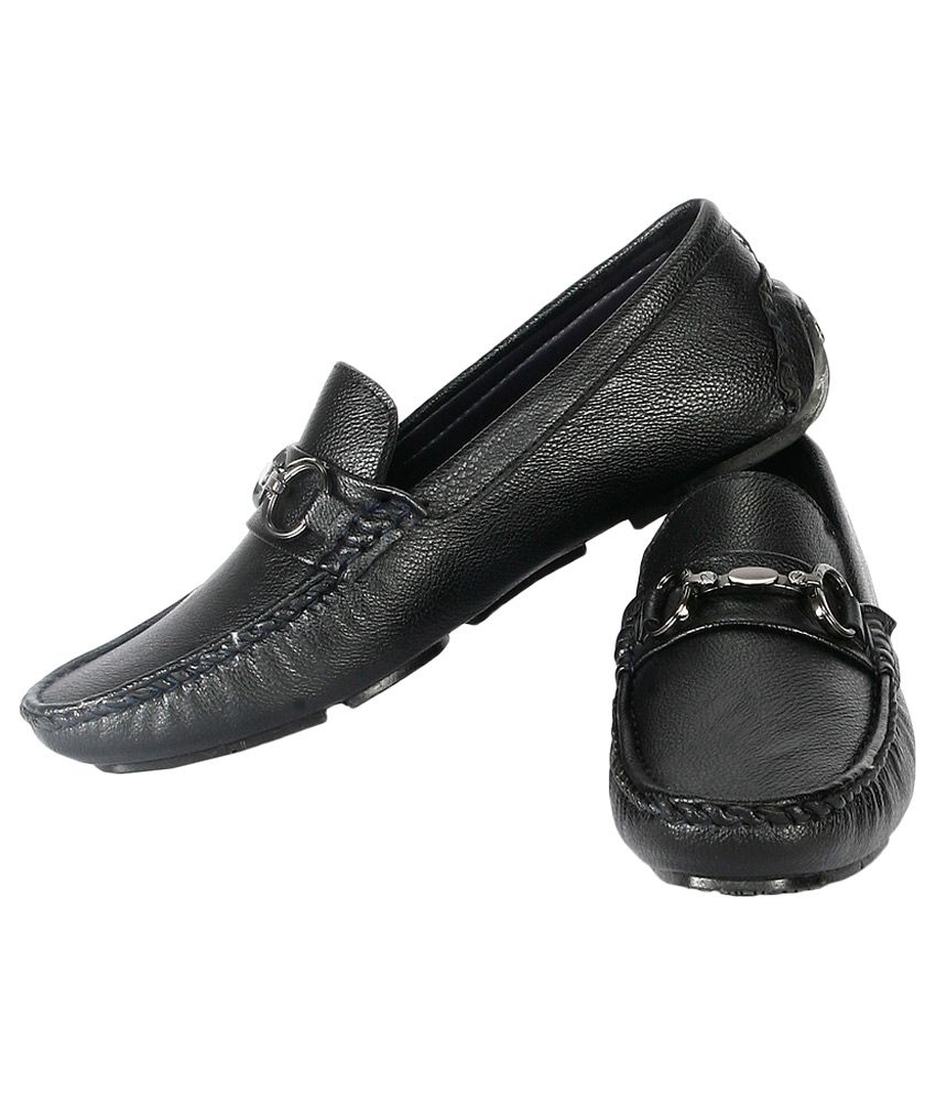 Bacca Bucci Black Loafers - Buy Bacca Bucci Black Loafers Online At ...