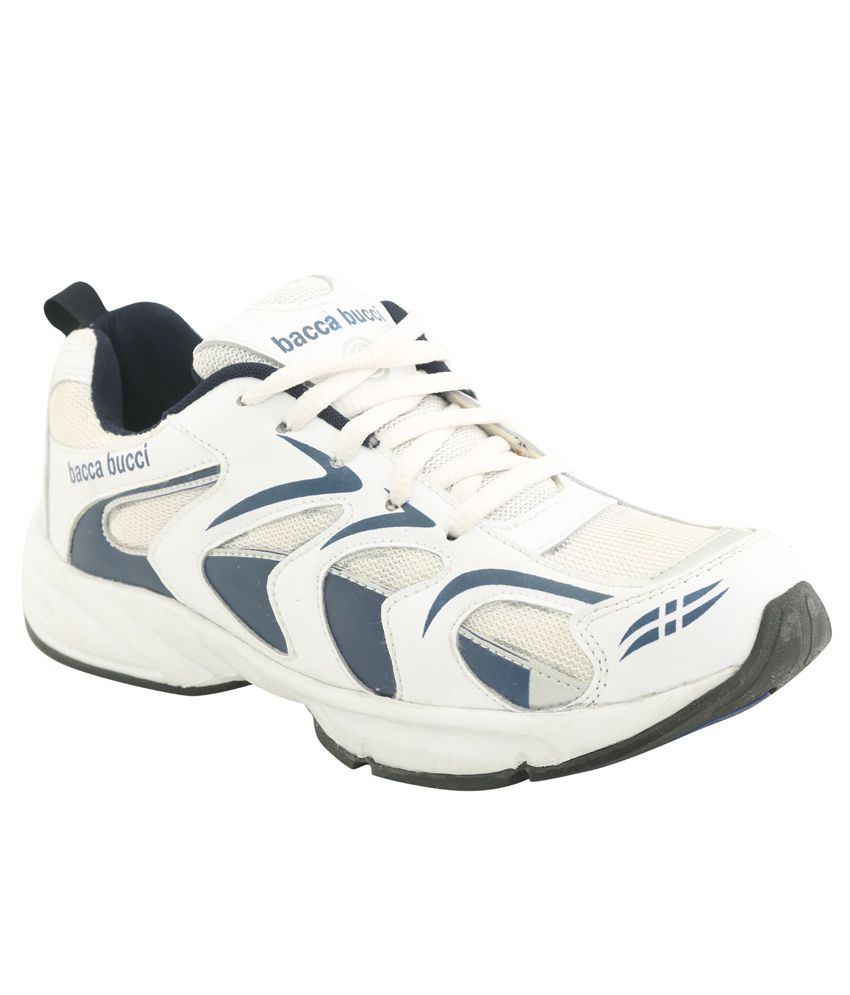 Bacca Bucci White Running Sports Shoes - Buy Bacca Bucci White Running ...