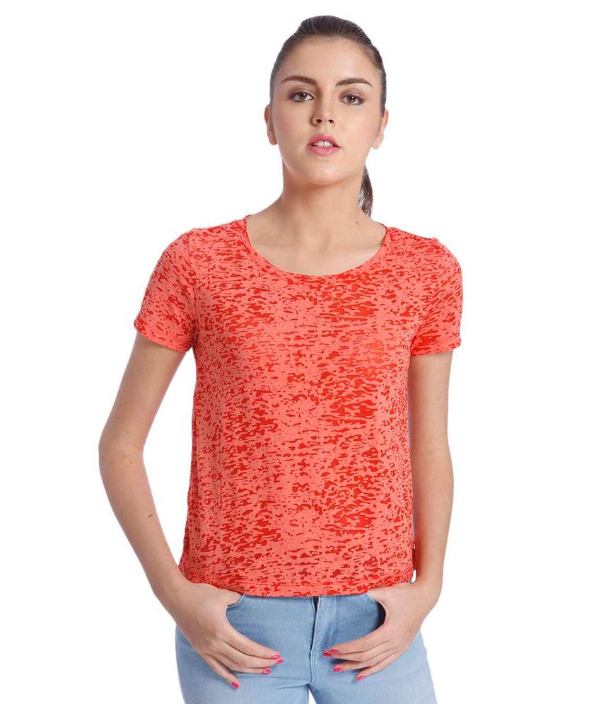 Only Red Half Sleeves Top - Buy Only Red Half Sleeves Top Online at