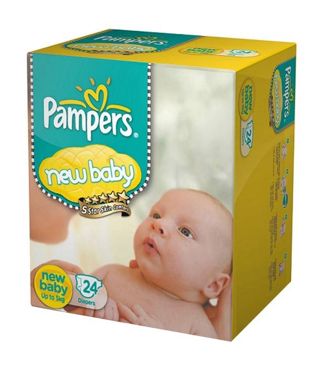 pampers price for new born baby