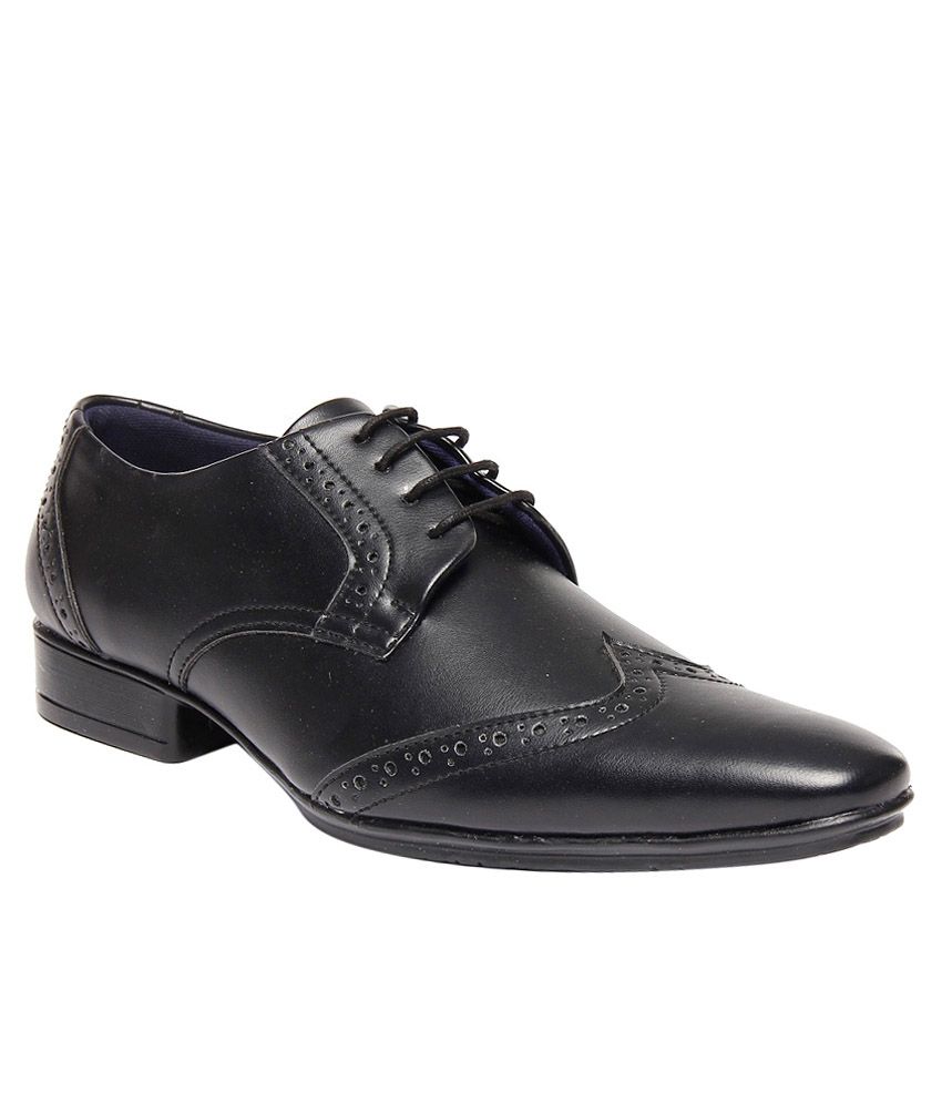 Bacca Bucci Black Formal Shoes Price In India- Buy Bacca Bucci Black ...