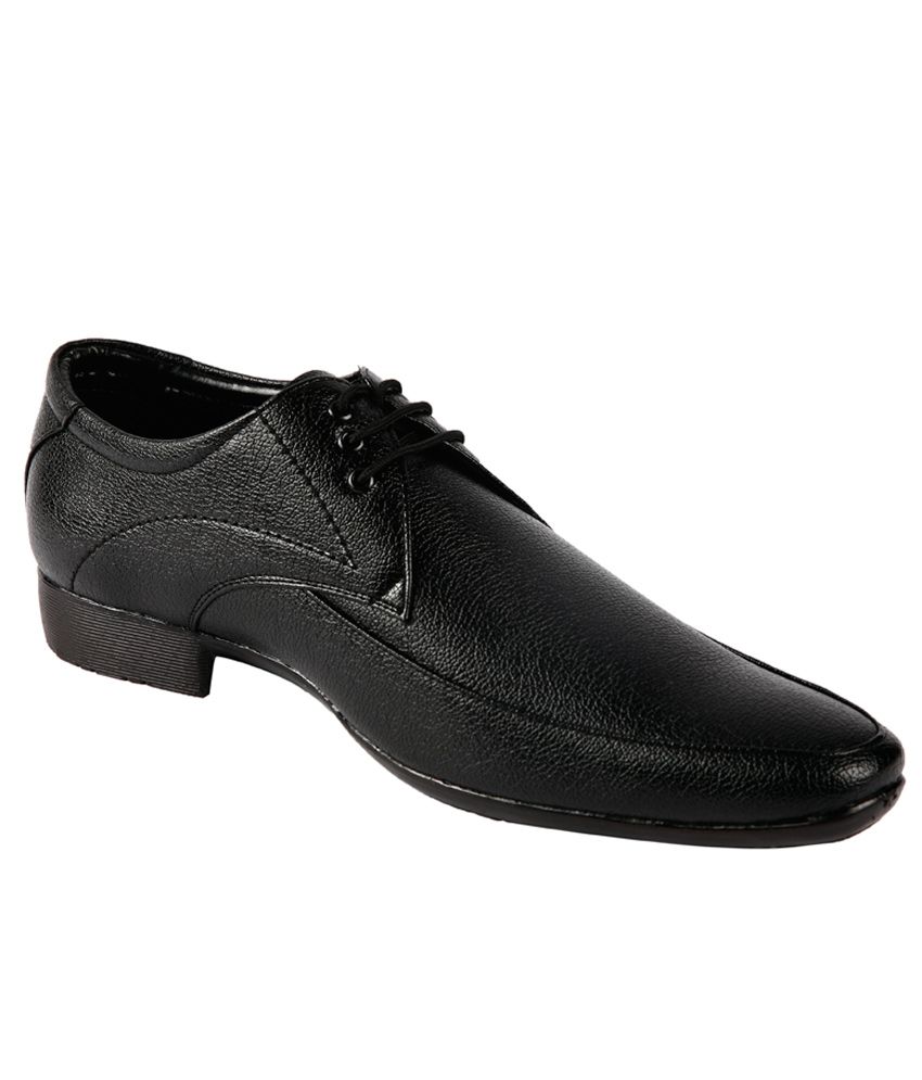 Bacca Bucci Black Formal Shoes Price In India- Buy Bacca Bucci Black ...