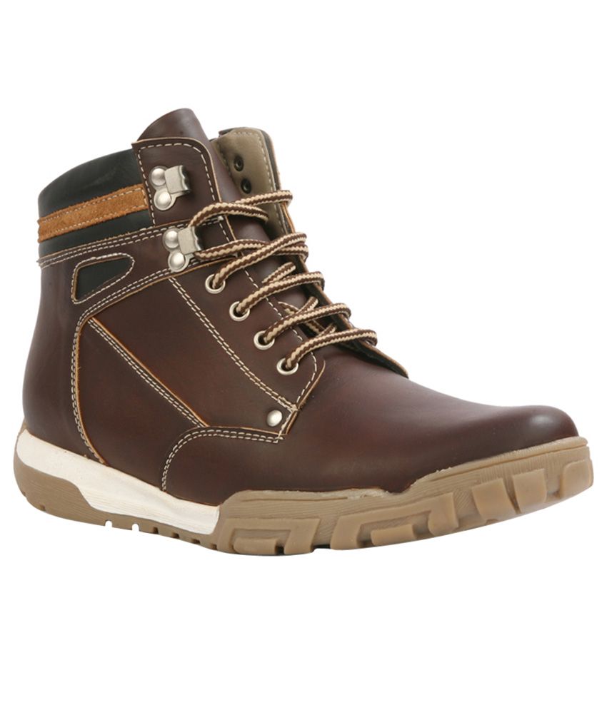 bacca bucci men's brown boots