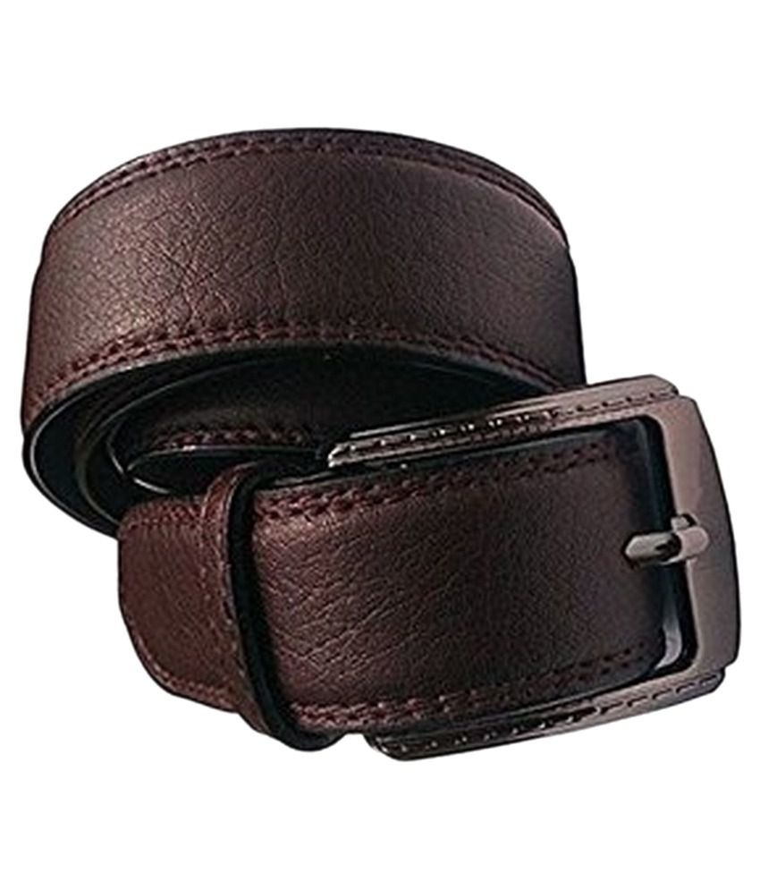 Phoenix International Brown Leather Belt For Men Buy Online at Low