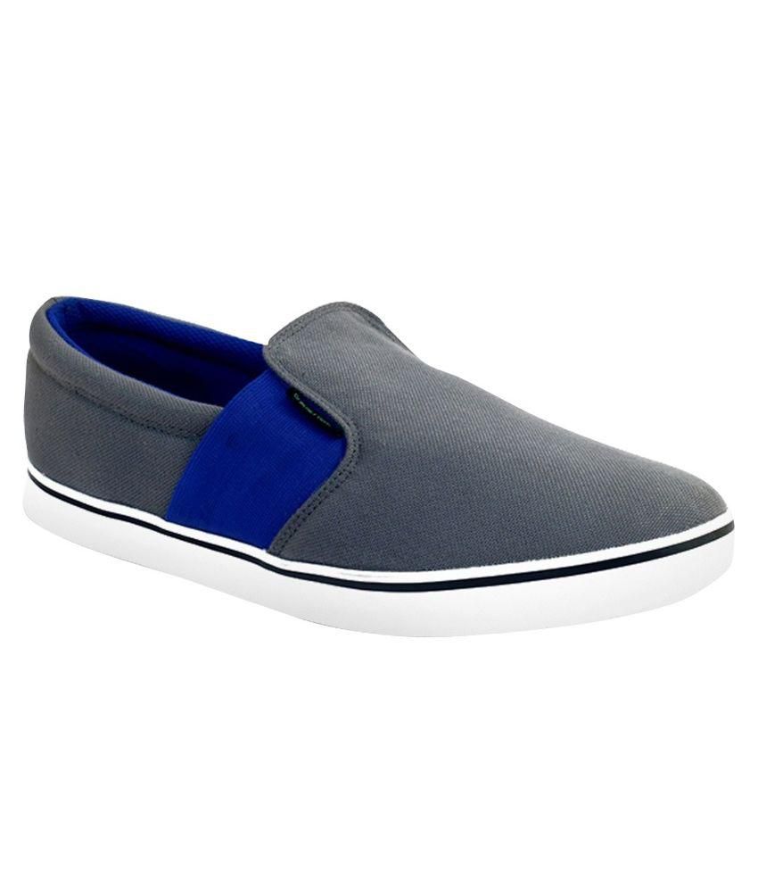 United Colors Of Benetton Gray Canvas Shoes - Buy United Colors Of ...