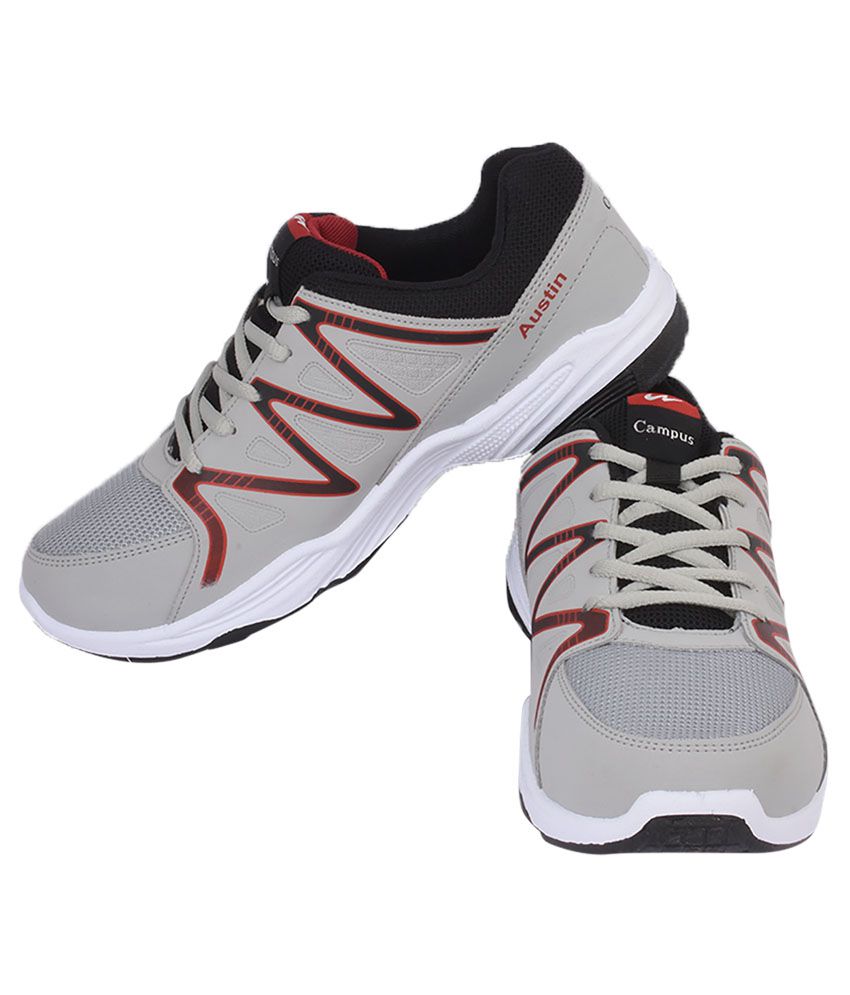 Campus Gray Running Shoes - Buy Campus Gray Running Shoes Online at ...