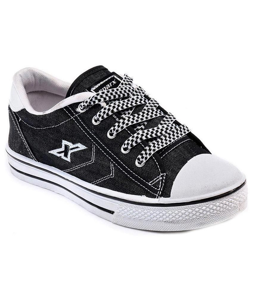 sparx-black-canvas-shoes-buy-sparx-black-canvas-shoes-online-at-best