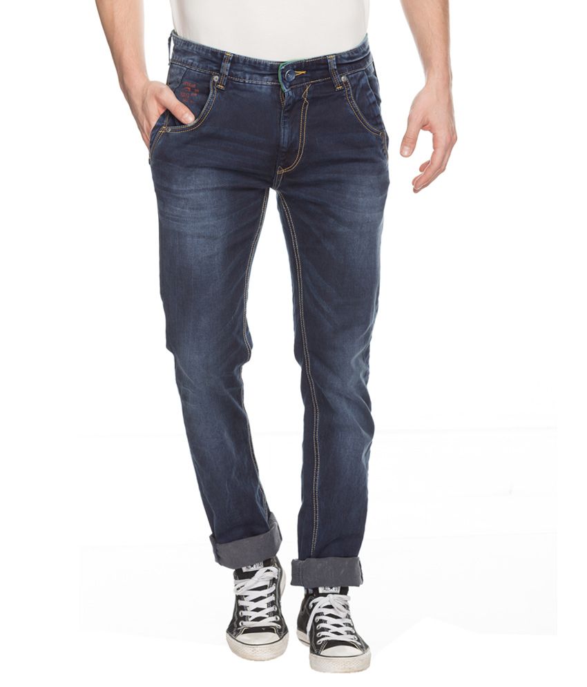 Spykar Blue Rico Slim Fit Jeans - Buy Spykar Blue Rico Slim Fit Jeans ...