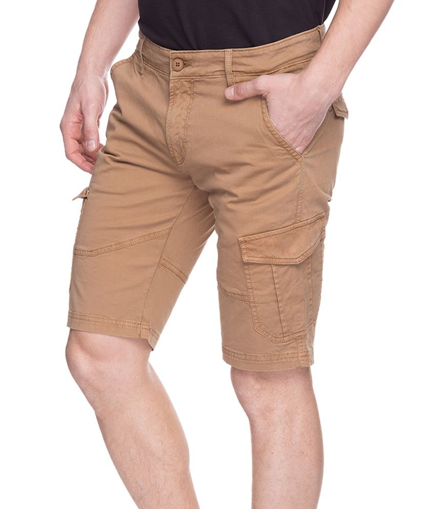 mens black khaki shorts