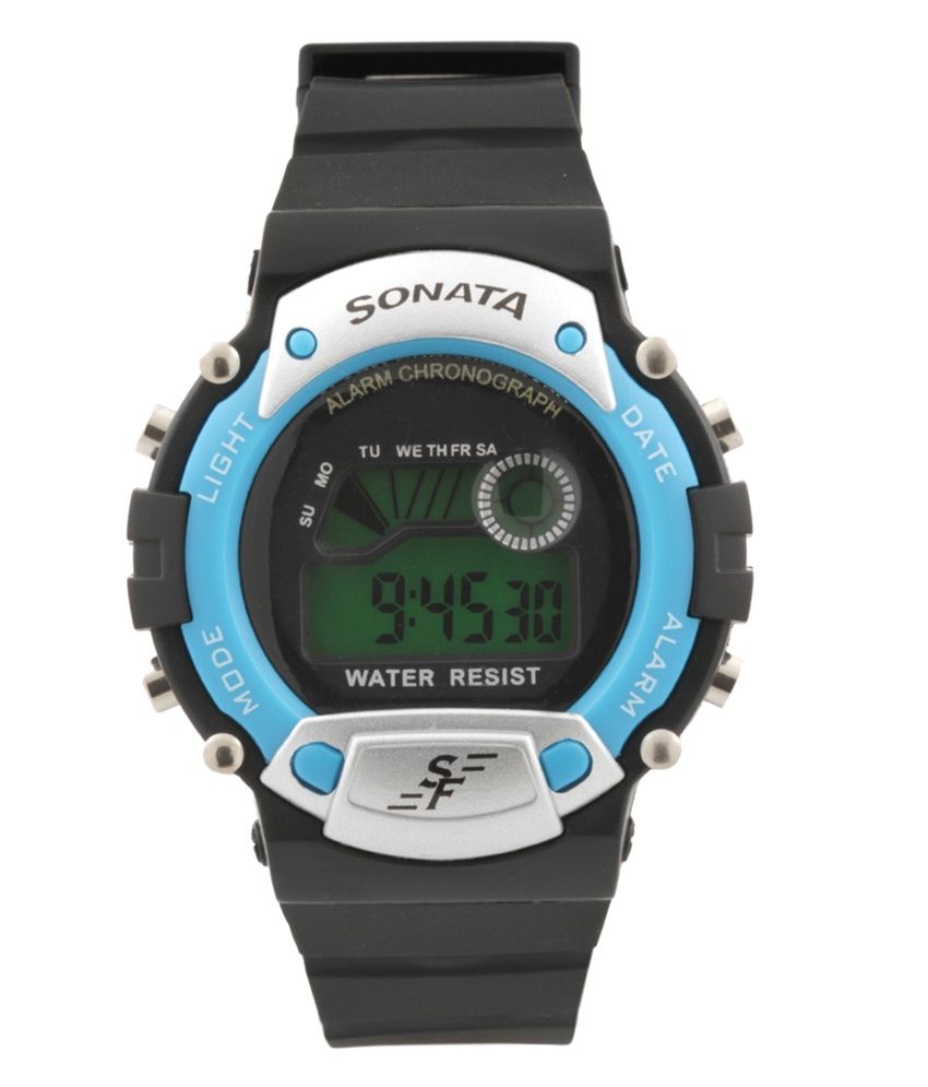 how to set time on sonata digital watch