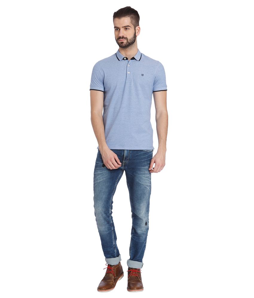jack and jones polo t shirt