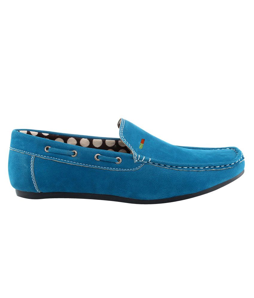 Firx Turquoise Loafers - Buy Firx Turquoise Loafers Online at Best ...