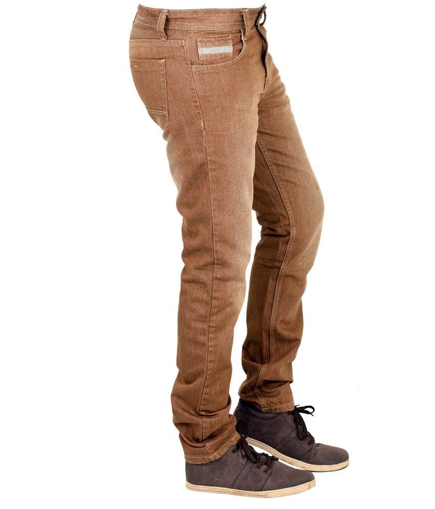 Work top knitted straight leg jeans for men shipping burnt pink velour