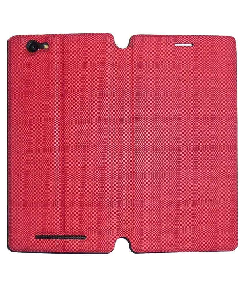 SellNxt Diary Flip Cover for Xolo Era 4G Red Flip Covers Online at