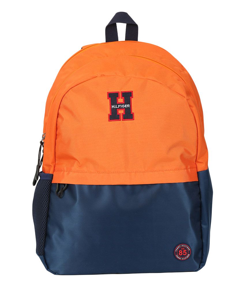 Tommy Hilfiger Orange Backpack - Buy 