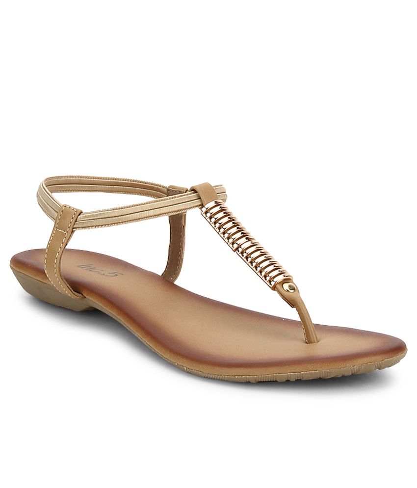 tan tie up flat sandals